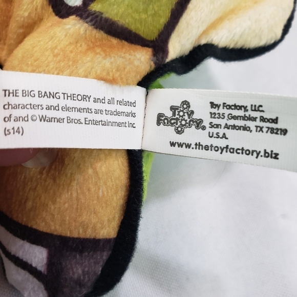 The Big Bang Theory Leonard Plush Stuffed Toy 12 Inch 2014 Pillow - Picture 5 of 9